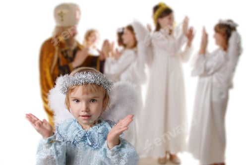Preview: Children Are Angels In The Nativity Of Christ