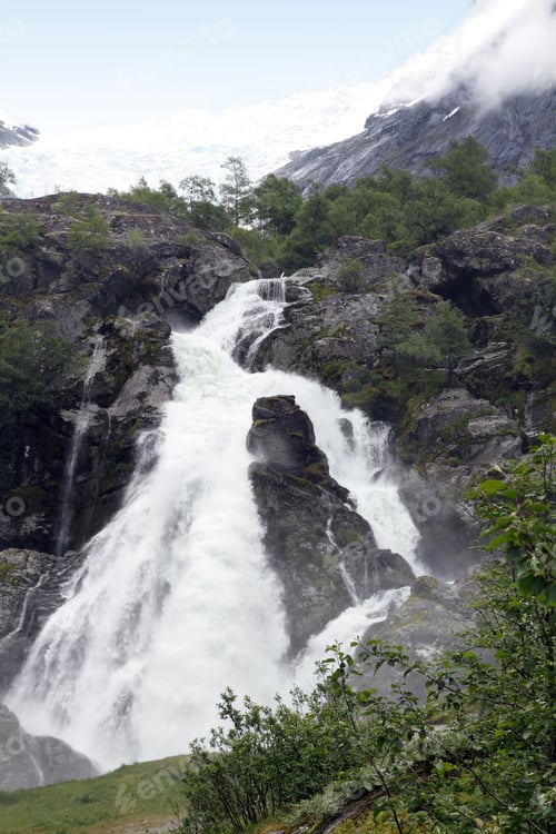 Preview: Briksdalesbreen Sogn Og Fjordane Norway.