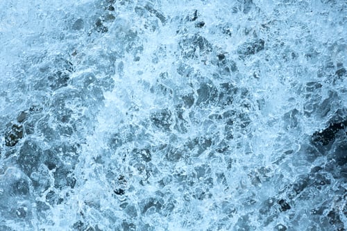 Preview: Bubbling Stream Of Water Closeup (Nature Background).