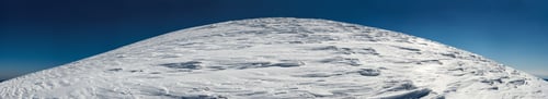 Preview: Mountain Top Panorama View On Blue Sky Background (Eleven Shots Stitch Image)