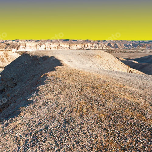 Preview: Rocky Hills Of The Negev Desert In Israel At Sunset
