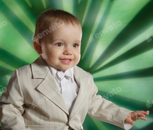 Preview: Little Girl In Studio Shooting