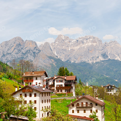 Preview: Small City High Up In The Italian Alps