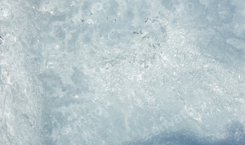 Preview: Melting Glacial Block Of Ice Closeup.