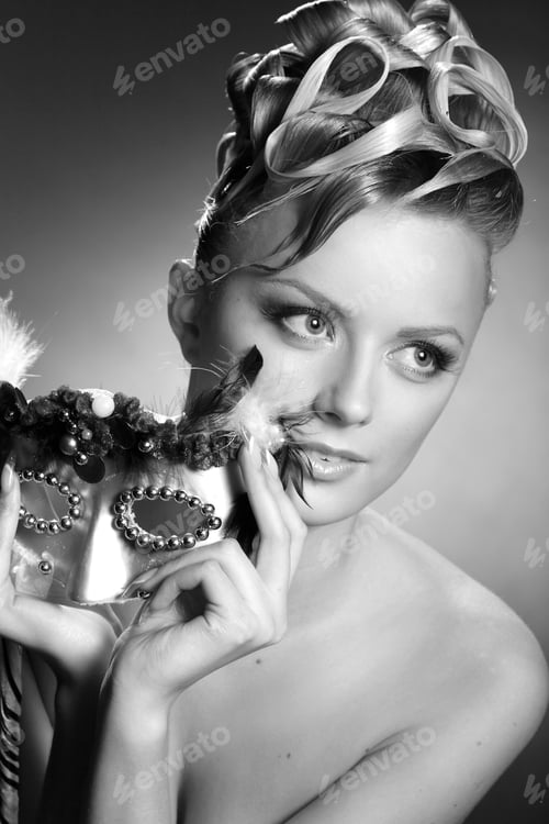 Preview: A Beautiful Woman At Wedding With Makeup