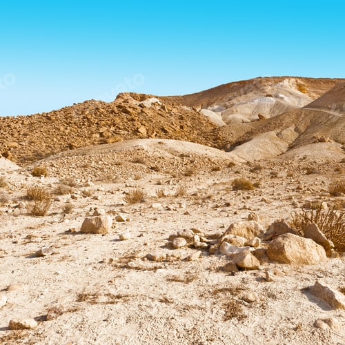 Vista previa: Rocky Hills Of The Negev Desert In Israel