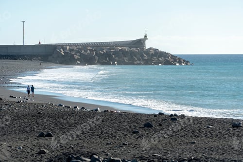 Preview: La Palma, Puerto De Tazacorte On December 11, 2019: Natural Beauty Of Canary Islands