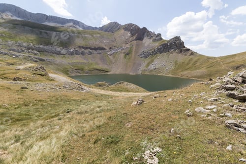 Preview: Asnos Lake In Panticosa Pistes Summertime Huesca Aragon Spain