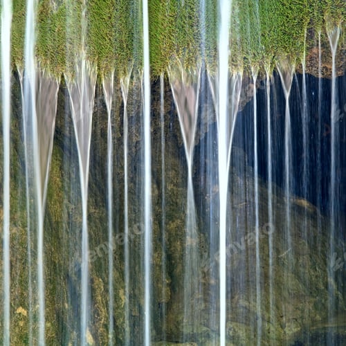 Preview: Waterfall "Sribni Struji" (Silvery Filaments). Crimea, Ukraine. Long Term Exposure.