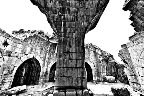Preview: Remnants Of Castle On The Golan Heights Near The Israeli Border With Syria. The Nimrod Fortress