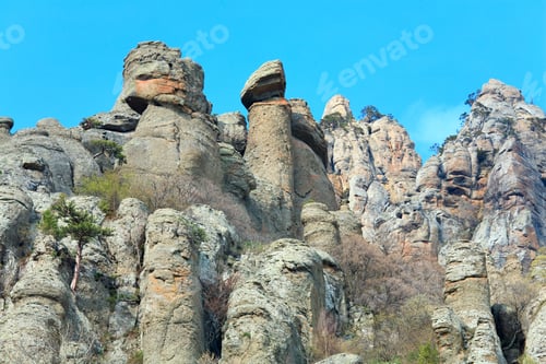 Preview: Rocky Mountain View (Ghosts Valley Near Demerdzhi Mount, Crimea, Ukraine)
