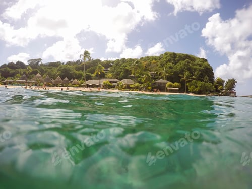 Preview: Luxury Beach Resort In Young Island, Saint Vincent And The Grenadines Caribbean Sea