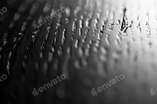 Preview: Black, Dark, Artistic And Simple Macro Design.
