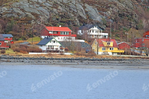 Preview: Village In The North Of Norway On March 22, 2016
