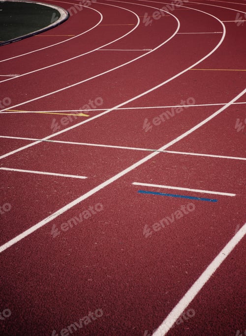 Preview: Running Tracks With A Instagram And Vintage Effect.
