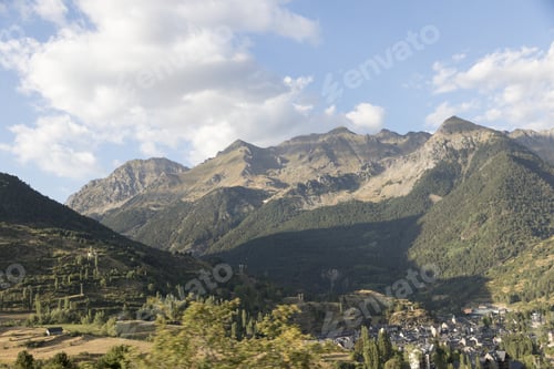 Preview: Mountains In Tena Valley Huesca Aragon Spain