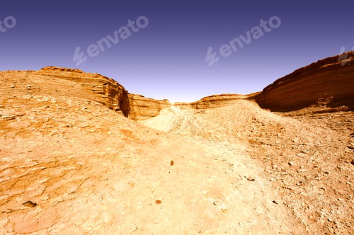 Preview: Sandy Hills Of The Negev Desert In Israel