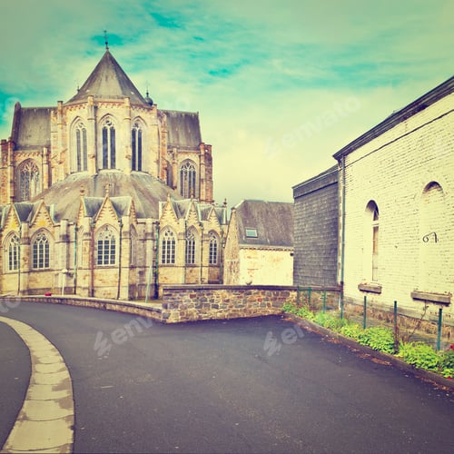 Preview: Cathedral Of St. Hubert In Belgium, Instagram Effect
