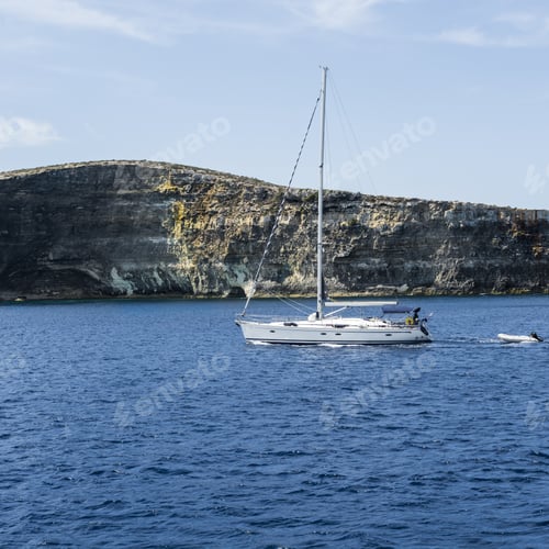 Preview: Comino Is A Small Island Of The Maltese Archipelago Between The Islands Of Malta And Gozo In The
