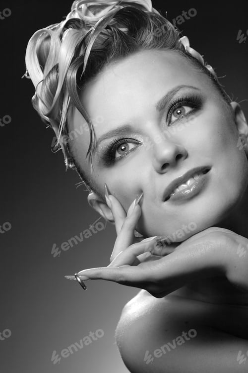 Preview: A Beautiful Woman At Wedding With Makeup