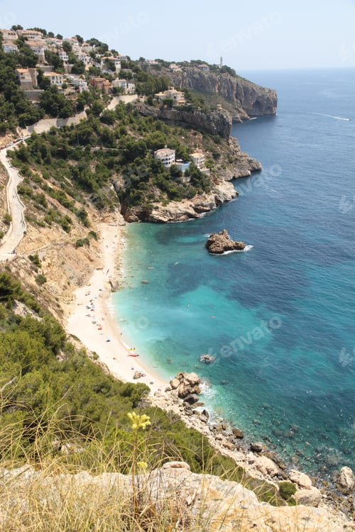 Preview: Ambolo Beach , Javea ,Costa Blanca ,Alicante Province, Spain, Mediterranean Sea