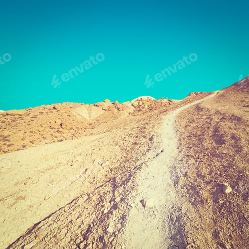 Preview: Rocky Hills Of The Negev Desert In Israel, Instagram Effect