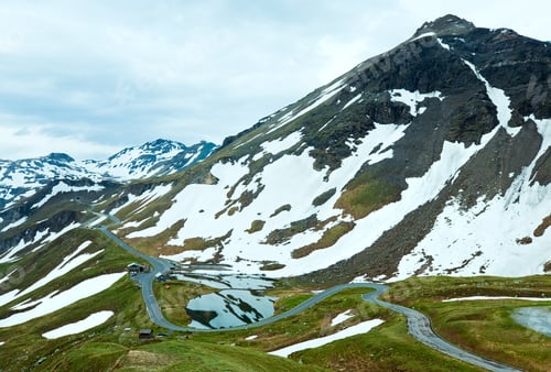 Preview: Summer Alps Mountain (View From Grossglockner High Alpine Road)