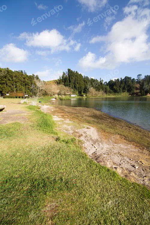 Visualização: Lagoa Das Furnas, Vale das Furnas - Ilha de São Miguel Açores Portugal