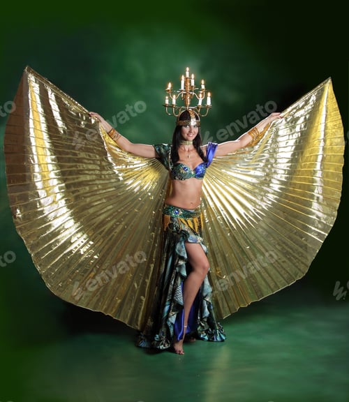 Preview: Arabic Dance Performed By A Beautiful Brunette