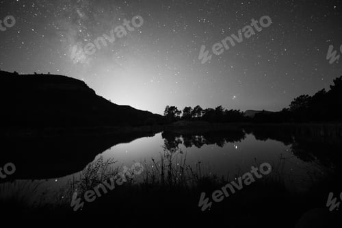 Preview: Night Sky In Teruel Province Aragon Spain