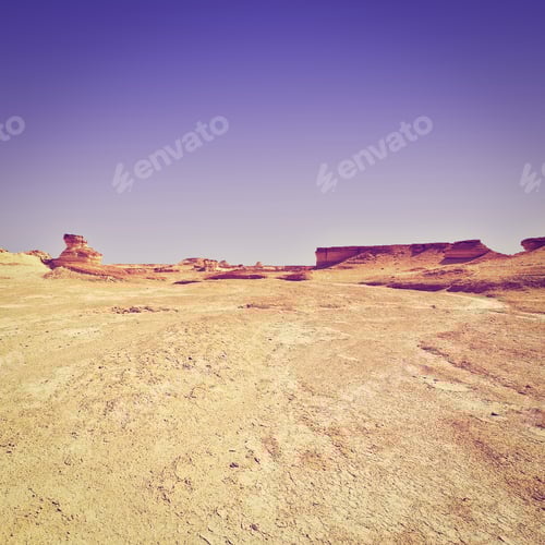 Preview: Rocky Hills Of The Negev Desert In Israel, Instagram Effect