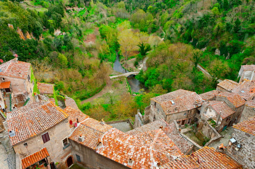 Preview: Aerial View Of The Medieval Italian City