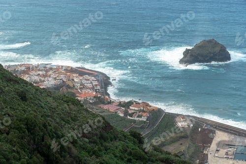 Preview: Garachico From Above In Tenerife Island Canary Islands Spain