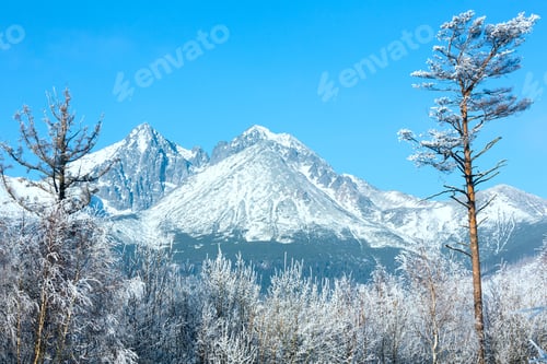 Preview: Winter Mountain Landscape. Western Tatras (Poland).
