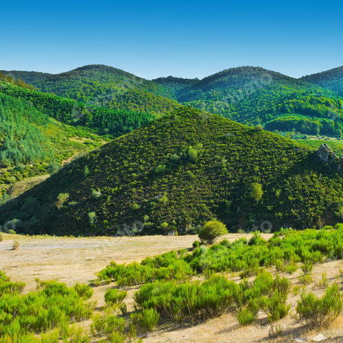 Preview: View Of The Cantabrian Mountains, Spain