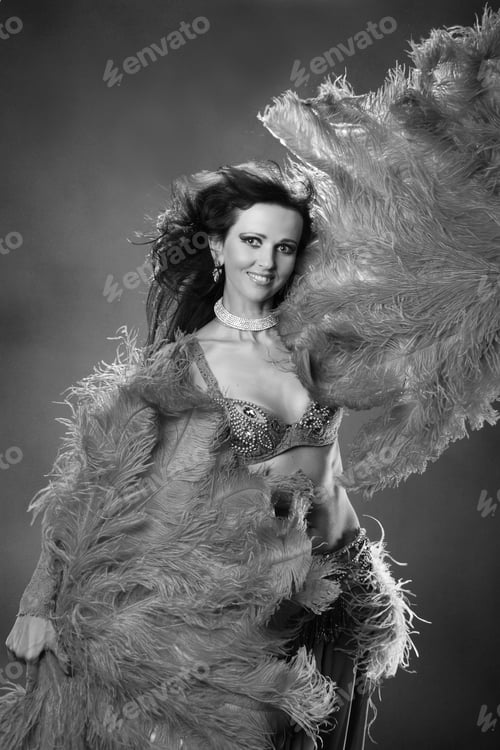 Preview: Arabic Dance Performed By A Beautiful Brunette