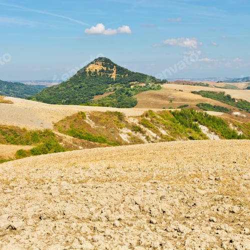 Preview: Plowed Sloping Hills Of Tuscany In The Autumn