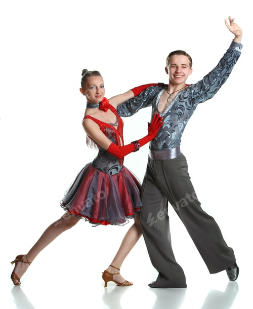 Preview: Beautiful Couple In The Active Ballroom Dance