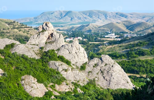 Preview: Summer Misty Mountain View (Crimea, Ukraine)