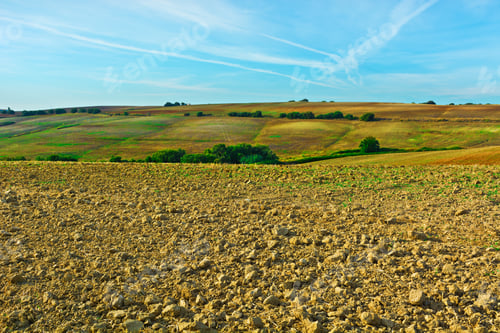Preview: Plowed Sloping Hills Of Spain In The Autumn