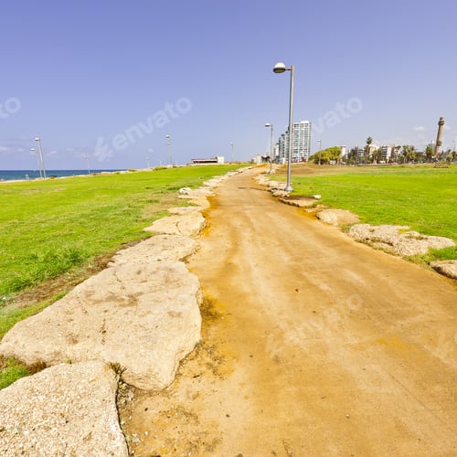 Preview: Promenade Along The Mediterranean Sea In Tel Aviv