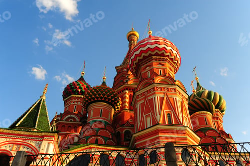 Preview: Saint Basil'S Cathedral On Red Square In Moscow. Russia.