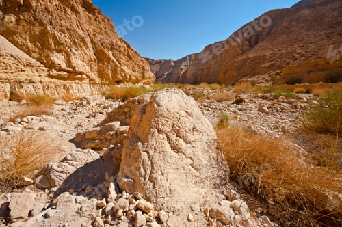 Preview: Canyon In The Judean Desert On The West Bank Of The Jordan River