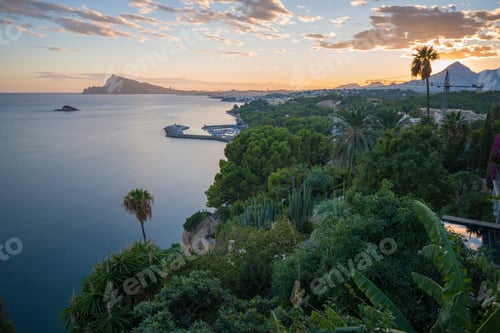 Preview: Aerial View Of Costa Blanca In Altea Alicante Spain