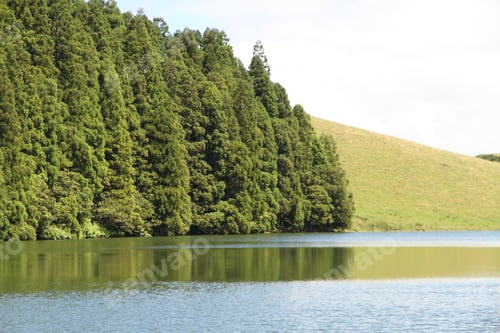 Preview: Sao Bras Lagoon Sao Miguel Island Azores Portugal