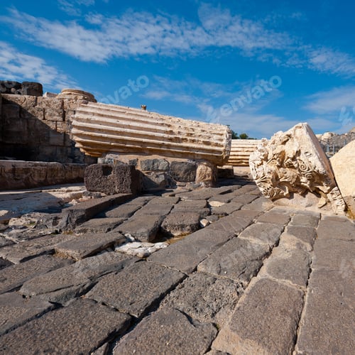Preview: Ruins Of Ancient Bet Shean Which Collapsed During Earthquake