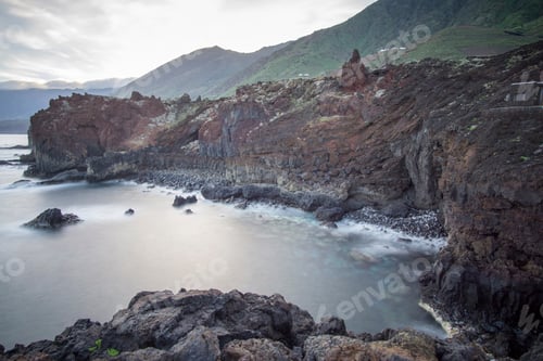 Preview: Typical Coastal Landscape In El Hierro, Pozo De La Salud Canary Islands