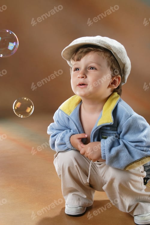 Preview: Little Boy With A Big Bubble