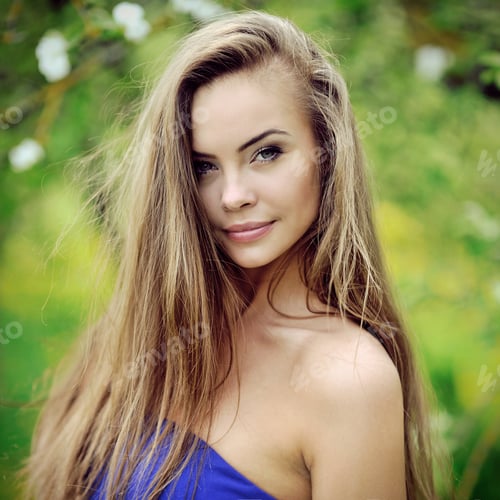 Preview: Portrait Of A Beautiful Girl Close-Up