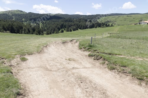 Preview: Spring Landscape In Gudar Mountains Teruel Aragon Spain